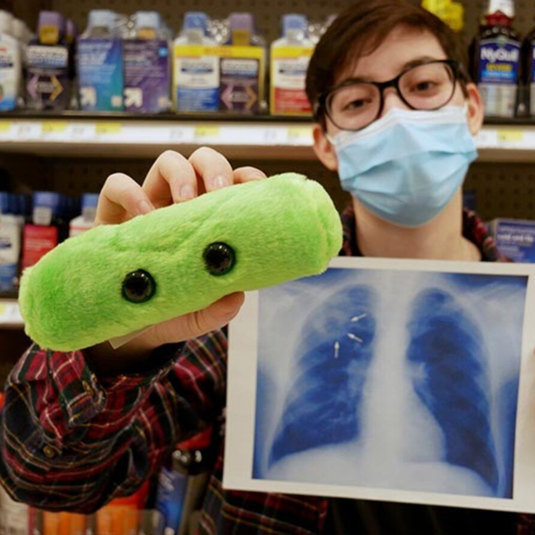 Giant Microbes - Tuberculosis pluche