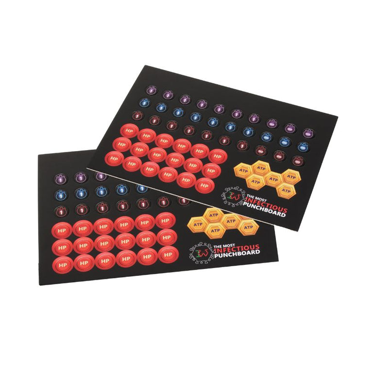 ImmunoWars tokens punchboards